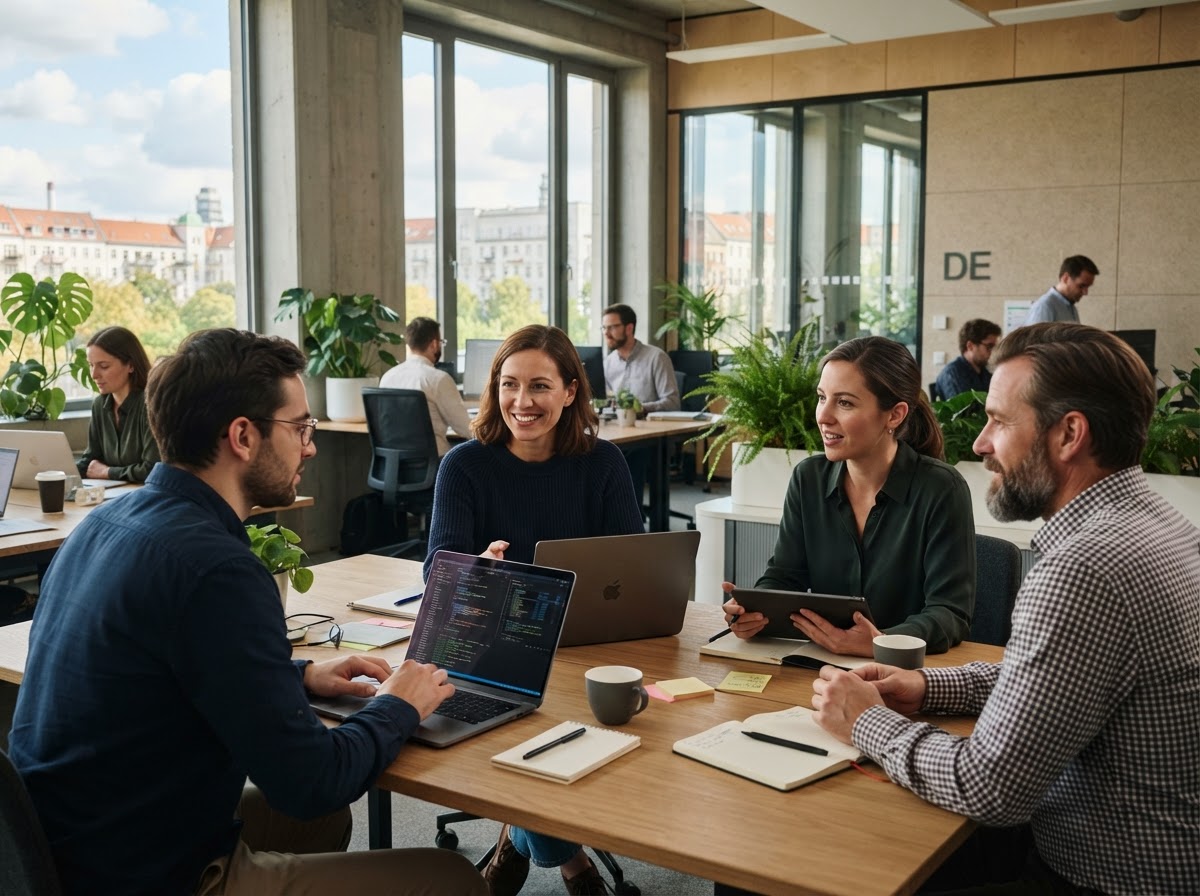 Pruspex Team bei der Analyse von Finanzdaten